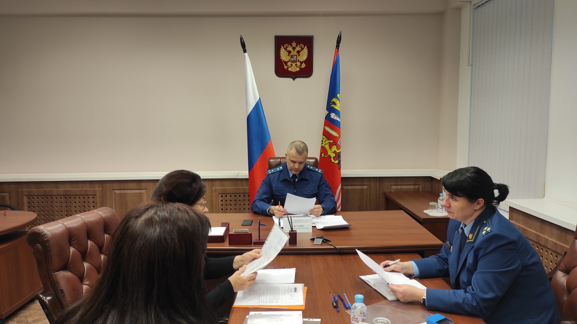 Прокурор Ивановской области Жугин А.В. провёл личный приём граждан