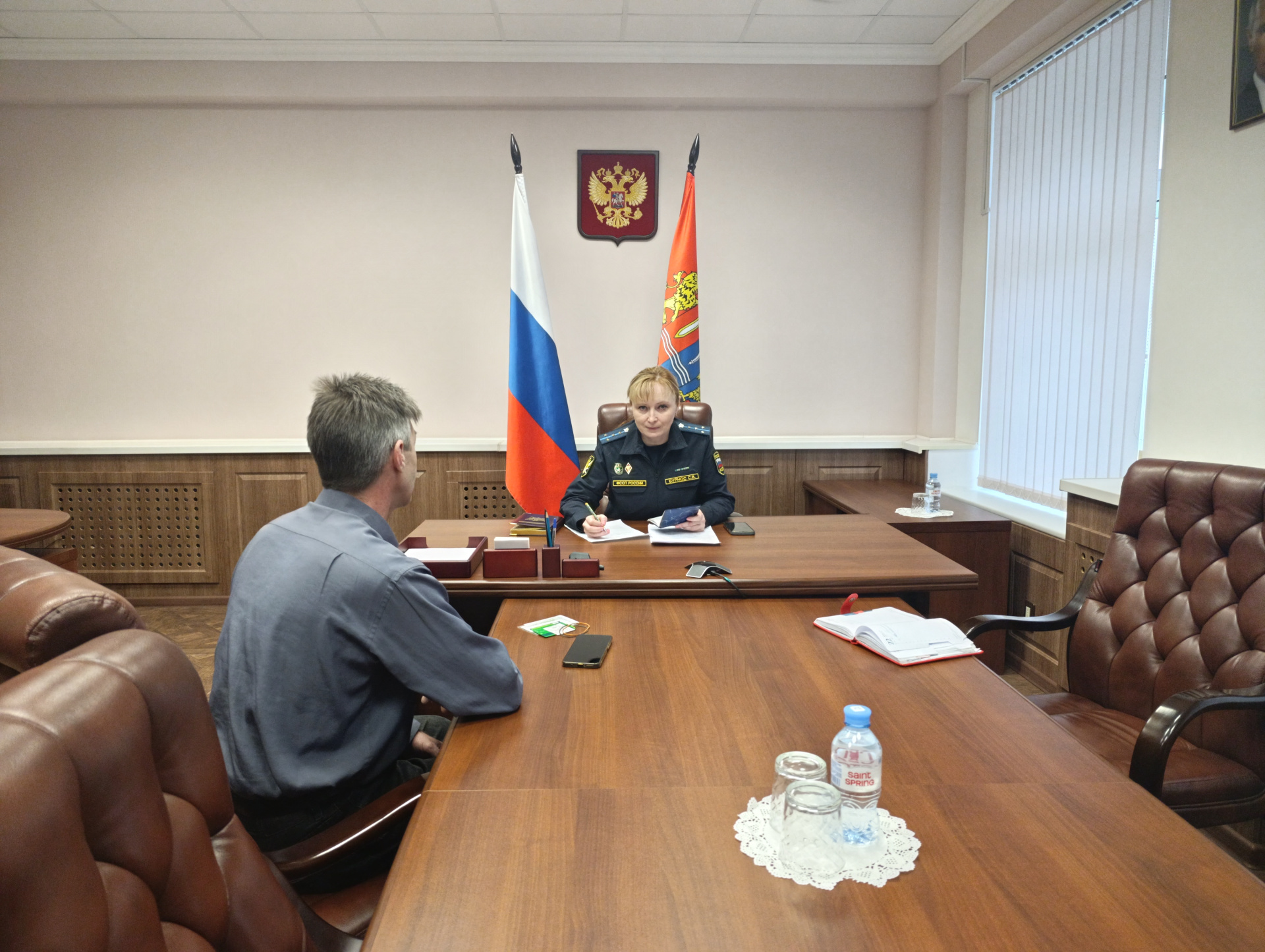 Врио руководителя Управления Федеральной службы судебных приставов по Ивановской области провела личный прием граждан