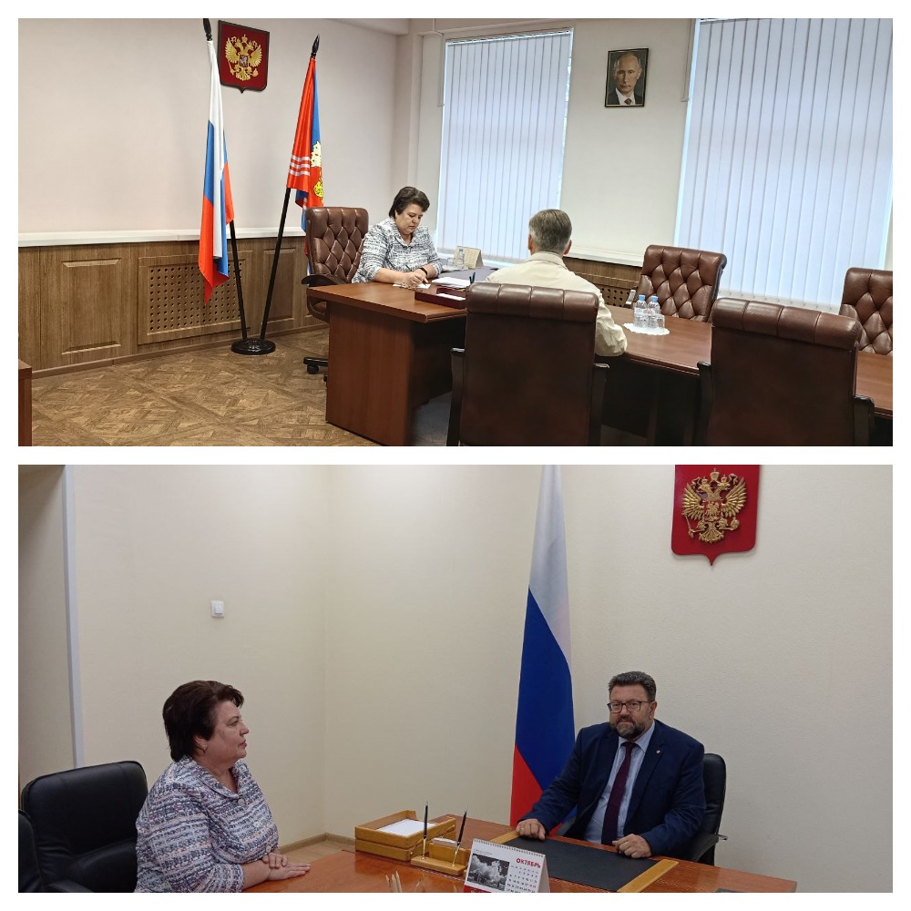 Заместитель управляющего Отделением Социального фонда провела прием граждан