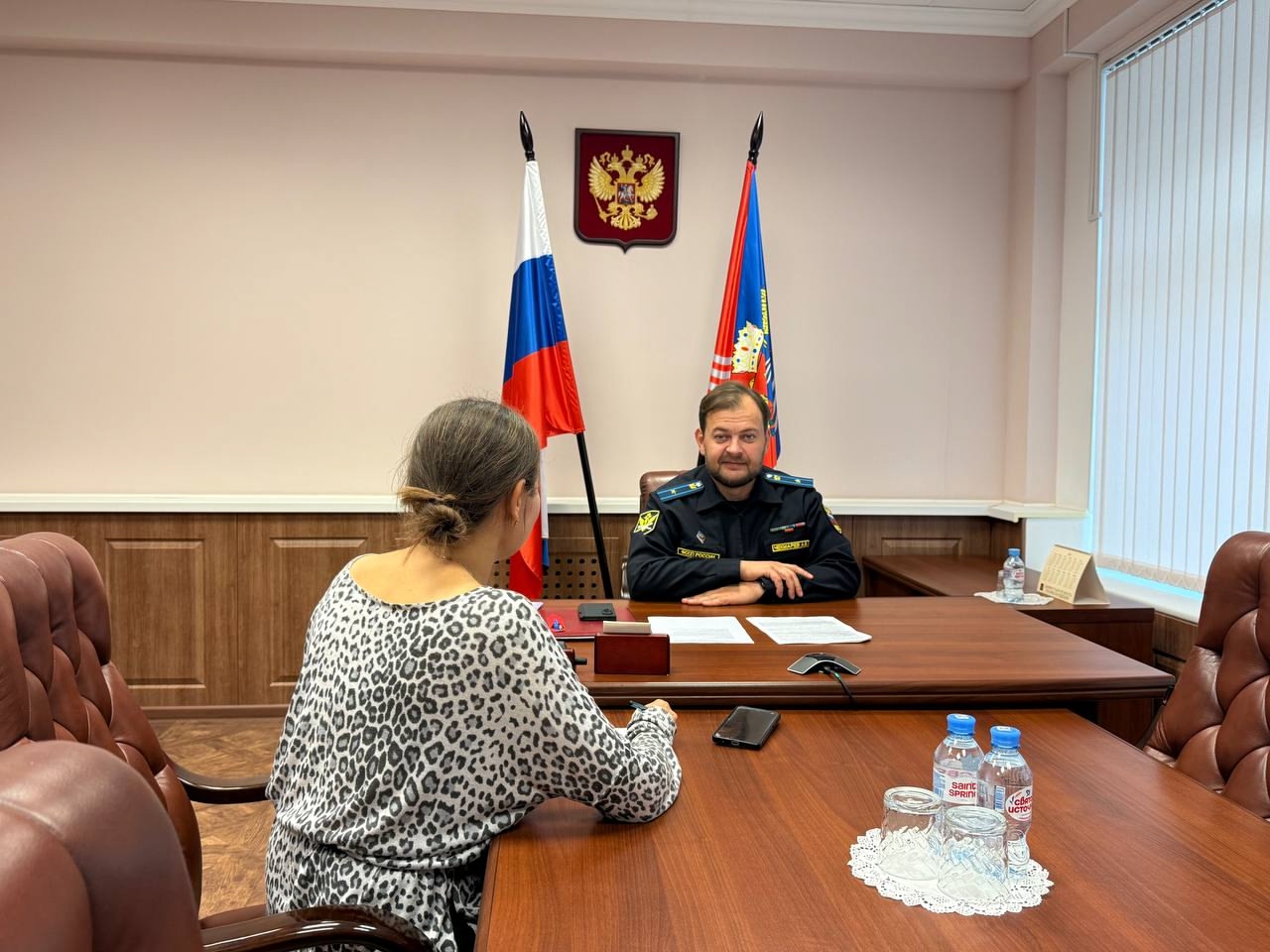 Руководитель УФССП России по Ивановской области провел личный прием грждан