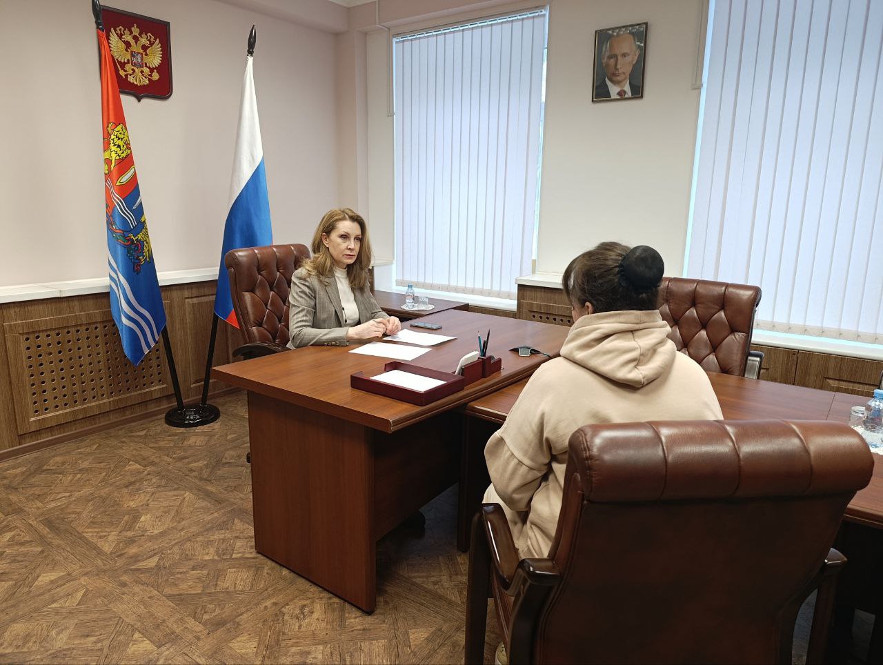 Начальник Управления Министерства юстиции Российской Федерации по Ивановской области провела прием граждан