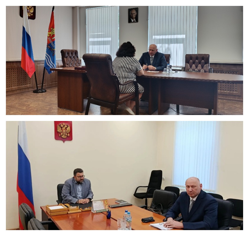 Врио руководителя Территориального органа Росздравнадзора по Ивановской области и Владимирской области провел личный приём граждан