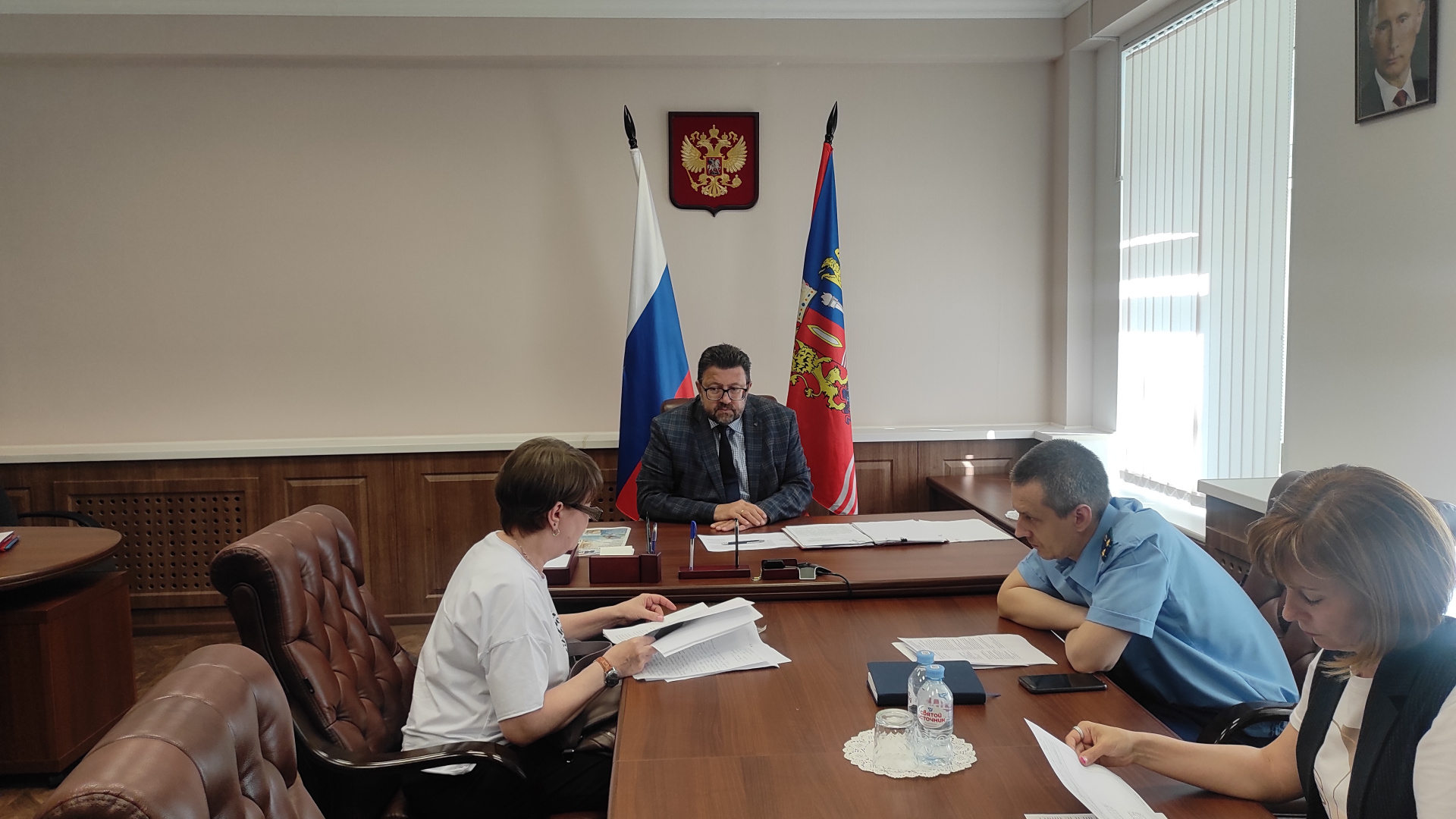 Главный федеральный инспектор по Ивановской области провел личный прием граждан
