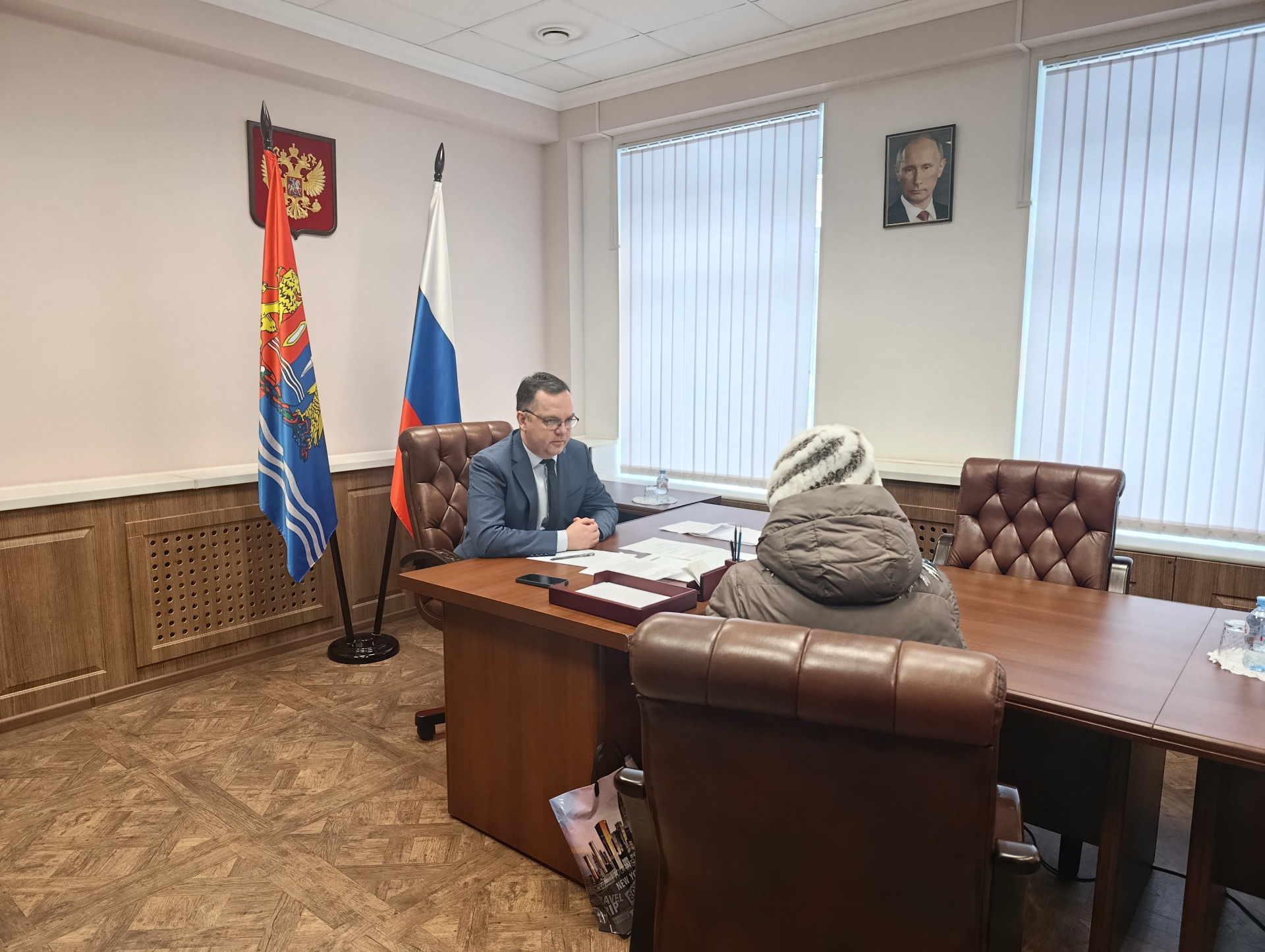 Руководитель Управления Роспотребнадзора по Ивановской области Колесник П.А. провел личный прием граждан 